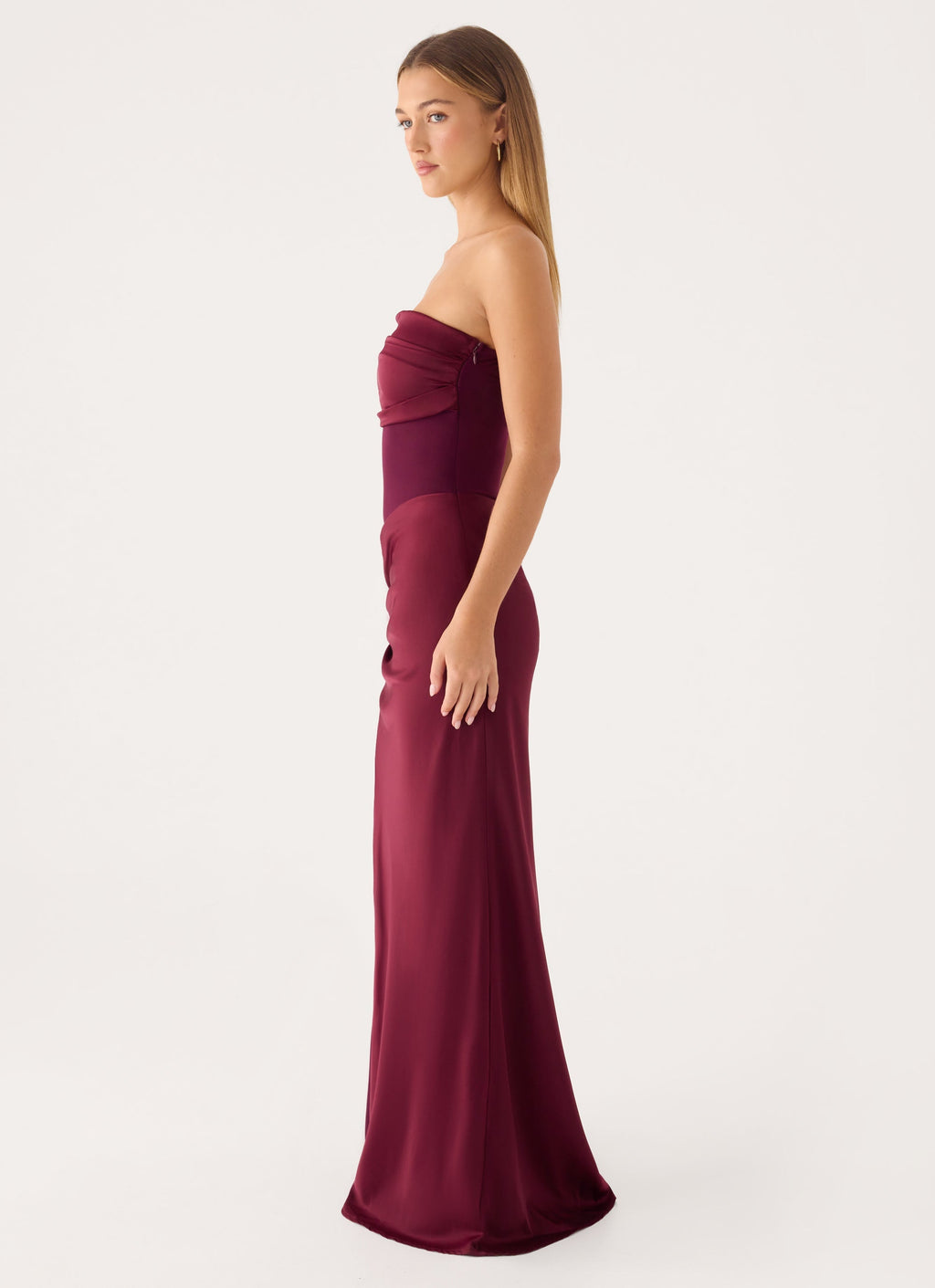 Charmaine Maxi Dress - Deep Maroon