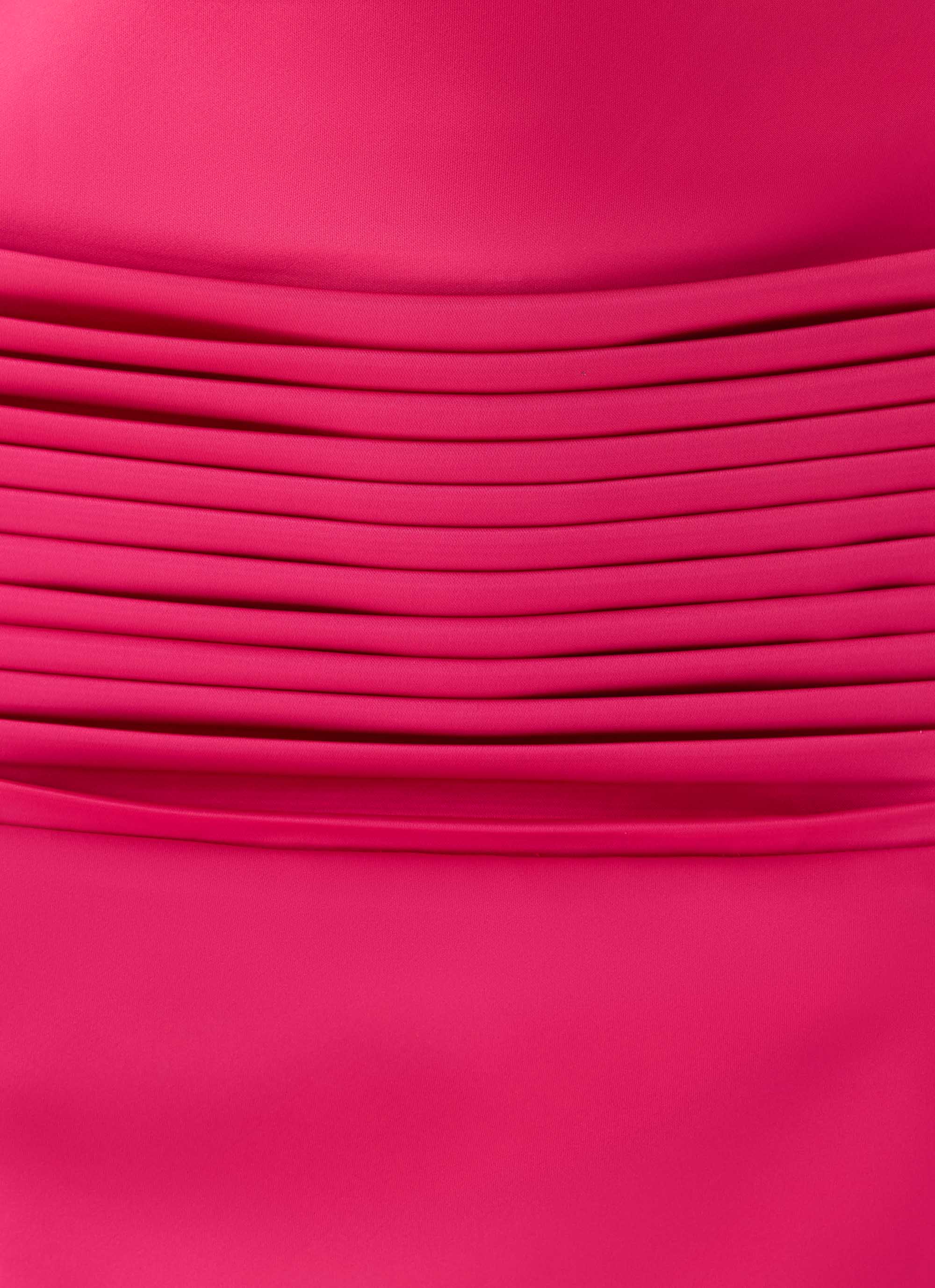 Zarita Halter Maxi Dress - Fuchsia