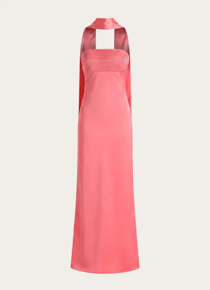 Hush Maxi Dress - Coral Red - Maxi Dresses