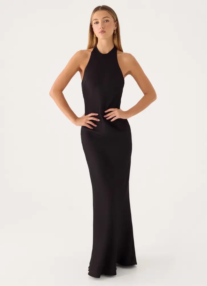 Jasmanie Maxi Dress - Black - Maxi Dresses