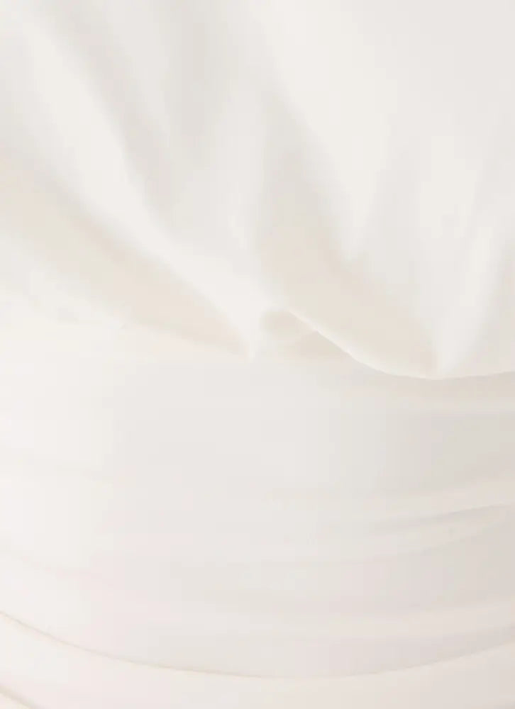 Perrie Asymmetrical Top - Cloud Dancer - Tops