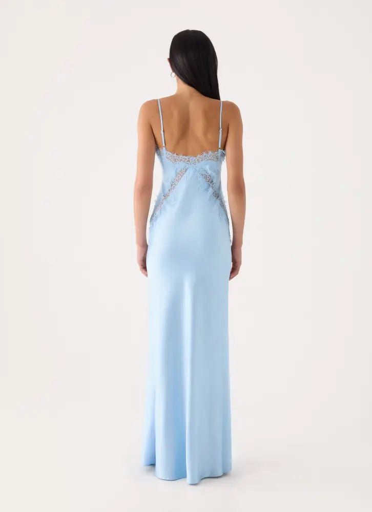 Winona Night Slip Dress - Blue - Maxi Dresses