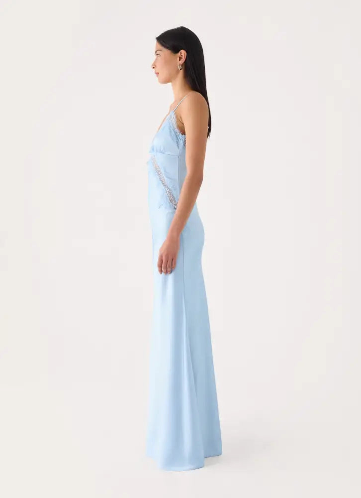 Winona Night Slip Dress - Blue - Maxi Dresses