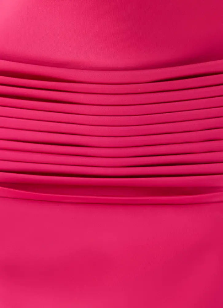 Zarita Halter Maxi Dress - Fuchsia - Maxi Dresses
